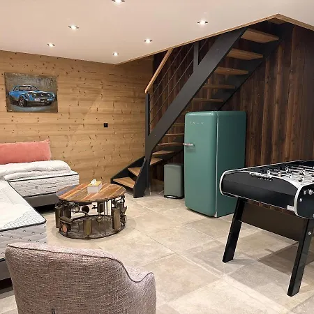 Chalet Plume D'eau - Jacuzzi, Piscine Et Petanque Gerbepal