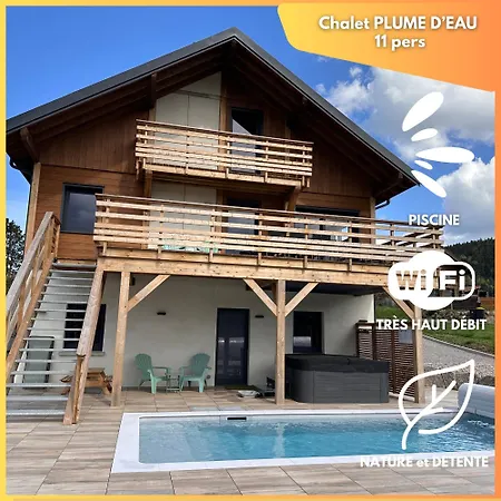 Plume D'eau - Jacuzzi, Piscine Et Petanque Chalet