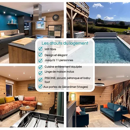 Plume D'eau - Jacuzzi, Piscine Et Petanque * Gerbépal