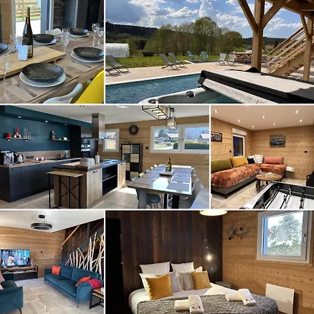 Plume D'eau - Jacuzzi, Piscine Et Petanque * Gerbepal