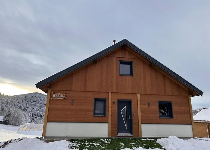 샬레 Plume D'eau - Jacuzzi, Piscine Et Petanque Gerbépal