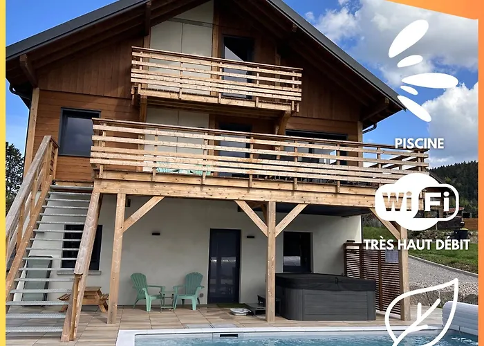 Plume D'eau - Jacuzzi, Piscine Et Petanque 샬레