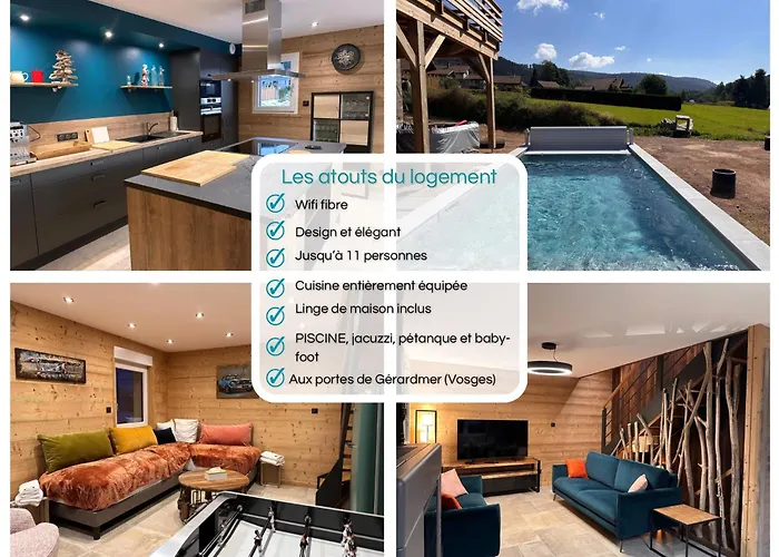 Plume D'eau - Jacuzzi, Piscine Et Petanque * Gerbépal